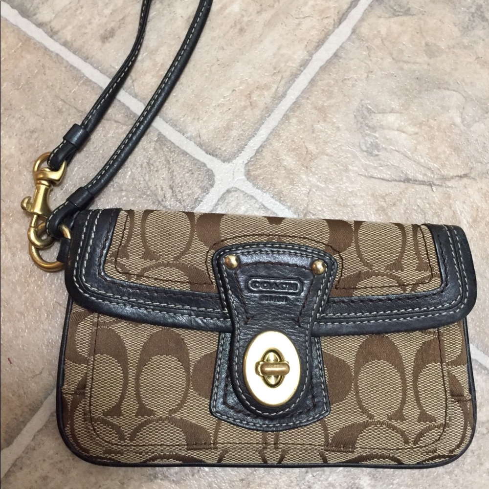 Coach wristlet